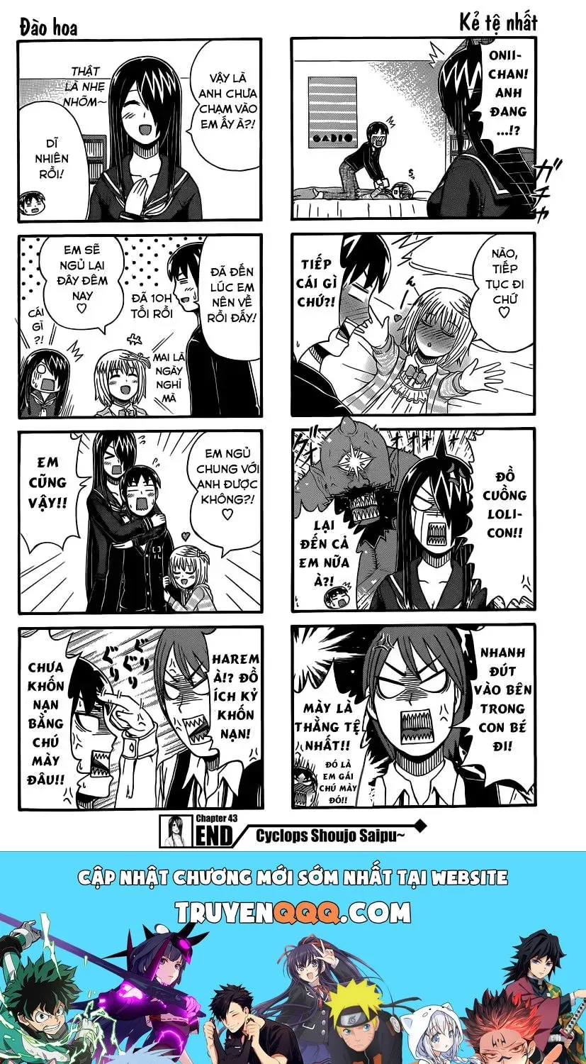 Cyclops Shoujo Saipu (Cô Em Gái Khổng Lồ) Chap 43 - Next Chap 44