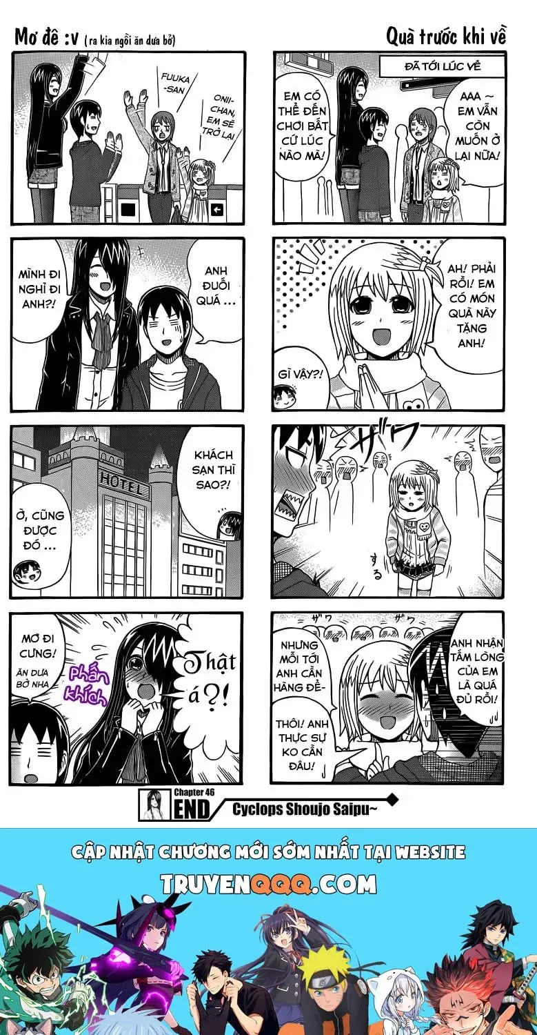 Cyclops Shoujo Saipu (Cô Em Gái Khổng Lồ) Chap 46 - Next Chap 47