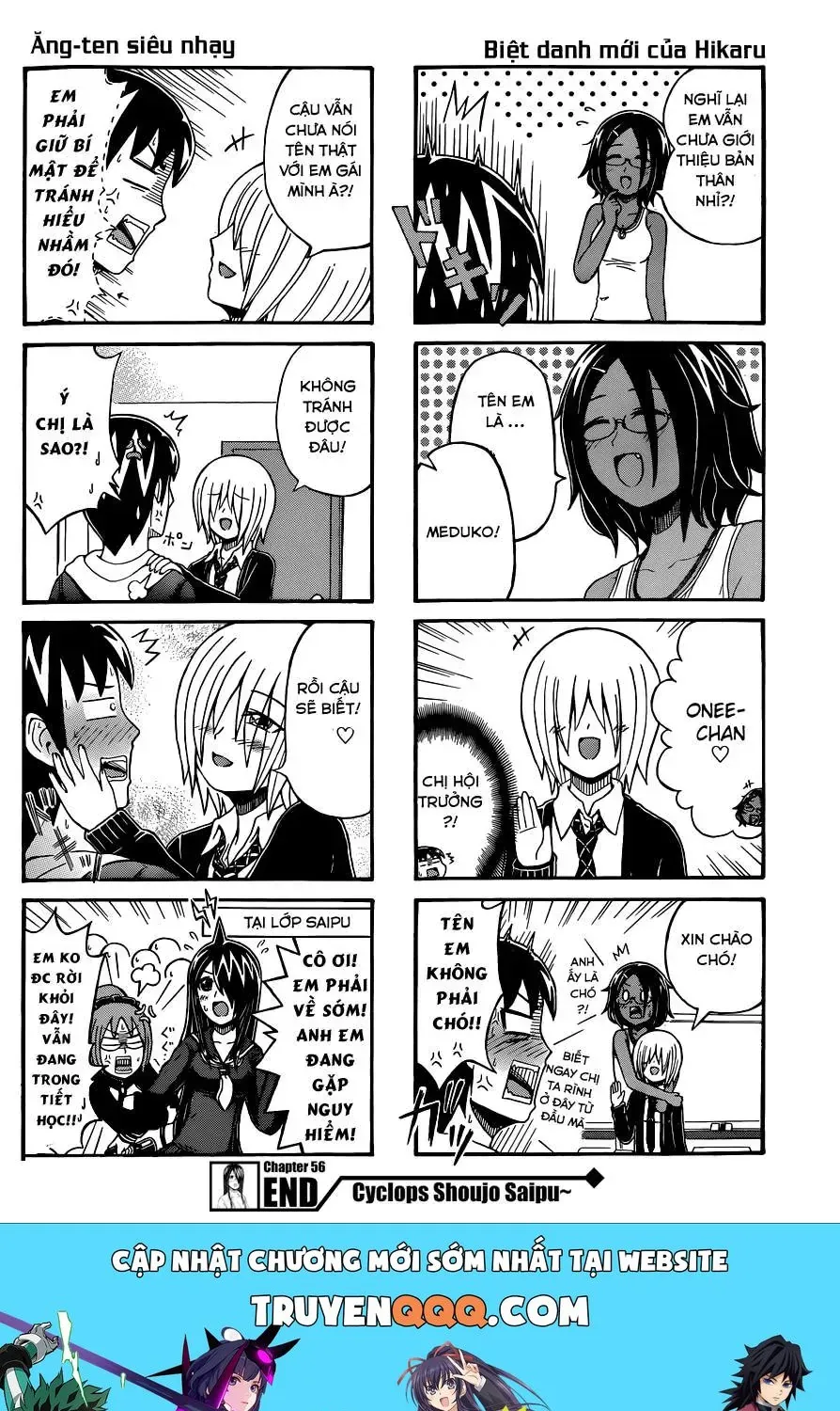 Cyclops Shoujo Saipu (Cô Em Gái Khổng Lồ) Chap 56 - Next Chap 57
