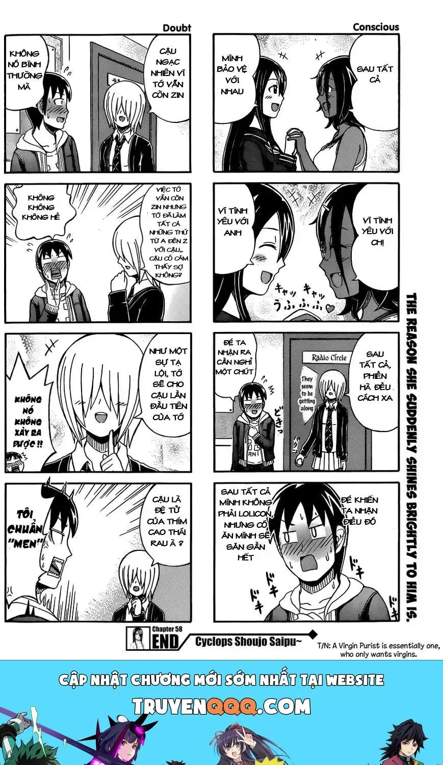 Cyclops Shoujo Saipu (Cô Em Gái Khổng Lồ) Chap 58 - Next Chap 59