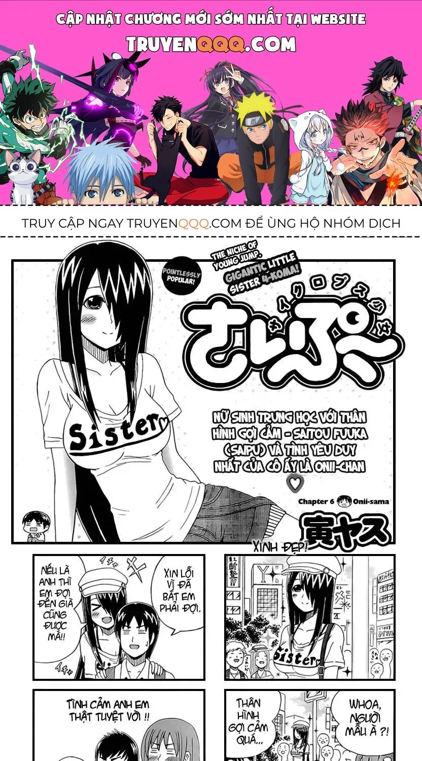 Cyclops Shoujo Saipu (Cô Em Gái Khổng Lồ) Chap 6 - Next Chap 7