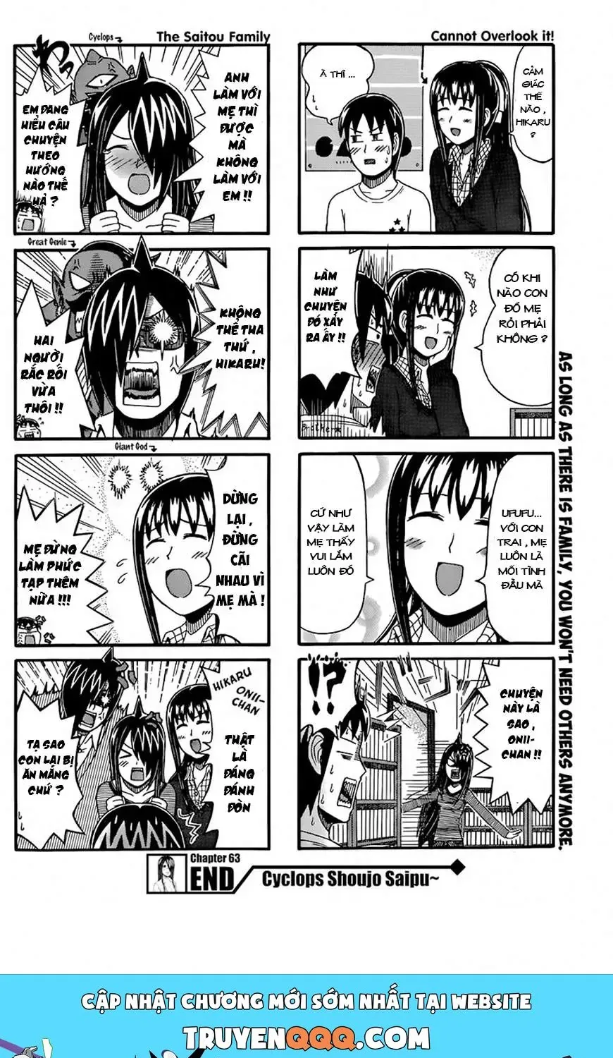 Cyclops Shoujo Saipu (Cô Em Gái Khổng Lồ) Chap 63 - Next Chap 64