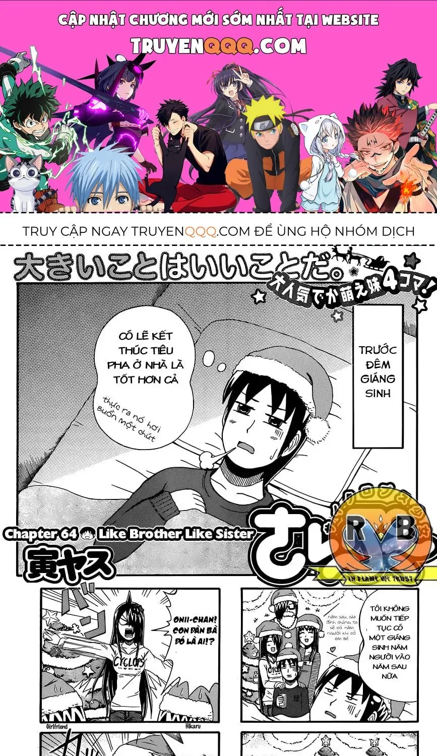 Cyclops Shoujo Saipu (Cô Em Gái Khổng Lồ) Chap 64 - Next Chap 65