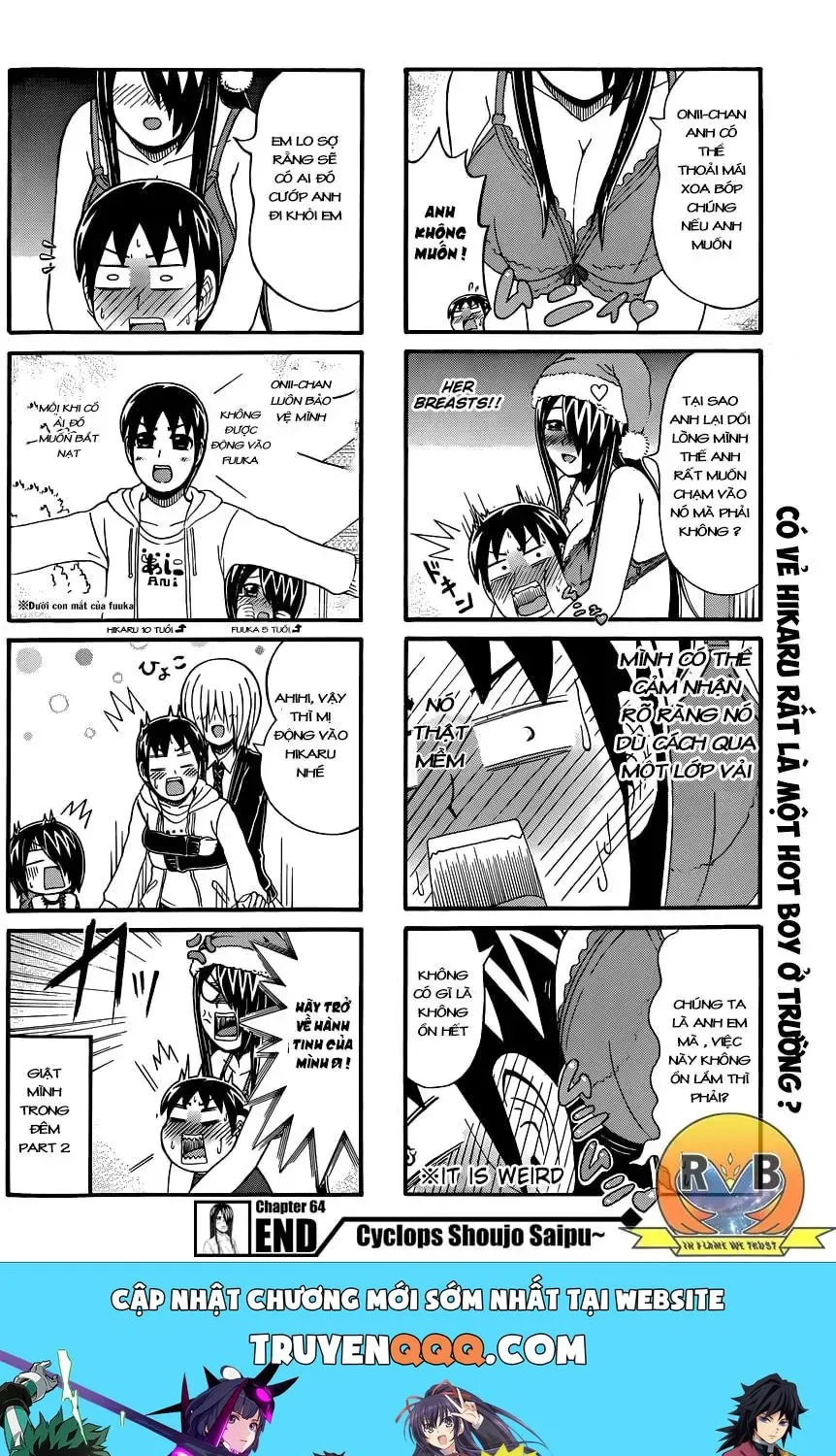 Cyclops Shoujo Saipu (Cô Em Gái Khổng Lồ) Chap 64 - Next Chap 65