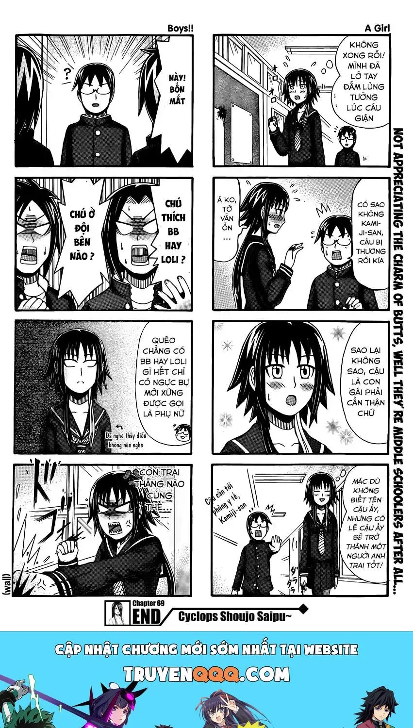 Cyclops Shoujo Saipu (Cô Em Gái Khổng Lồ) Chap 69 - Next Chap 70