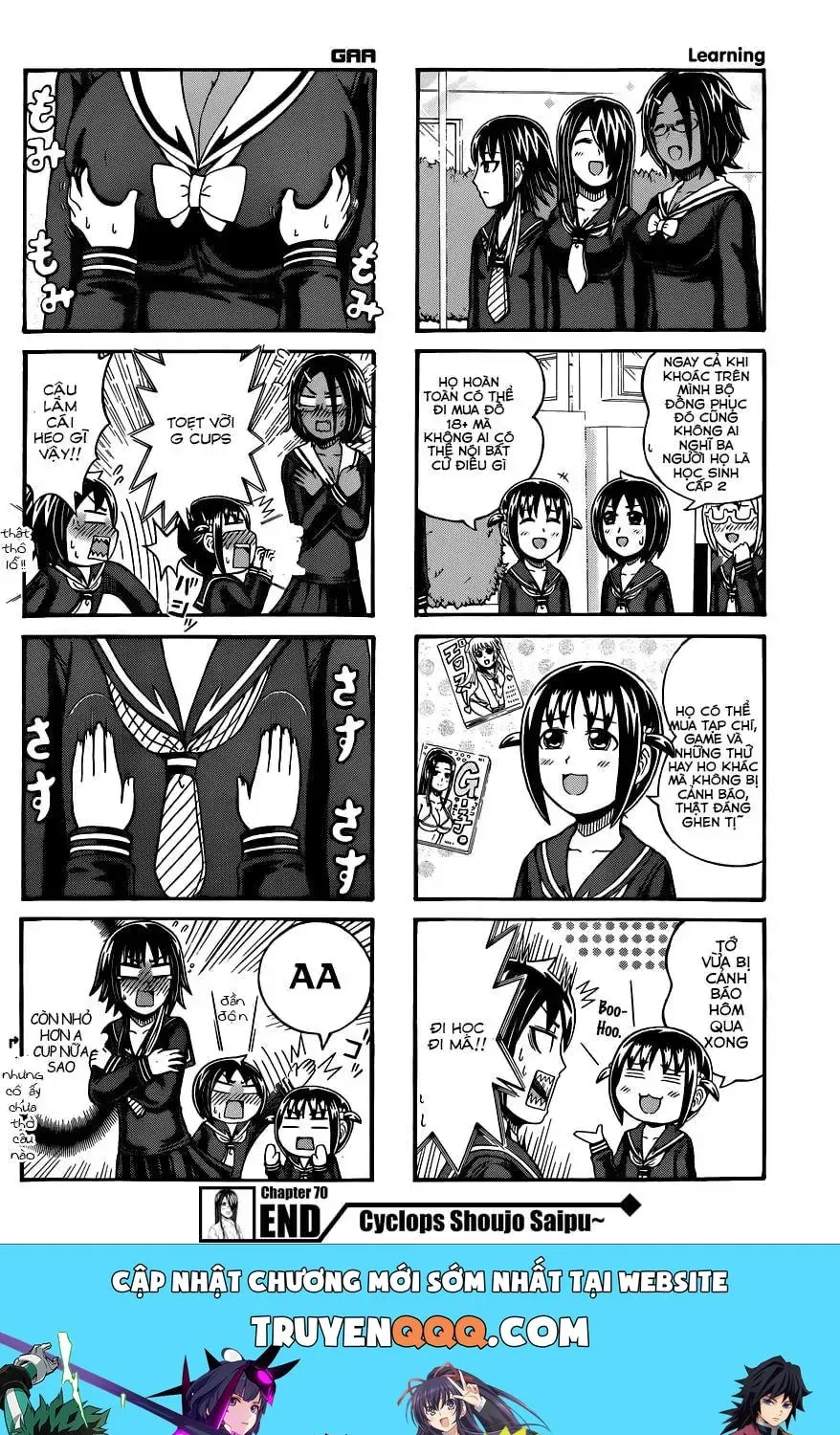 Cyclops Shoujo Saipu (Cô Em Gái Khổng Lồ) Chap 70 - Next Chap 71