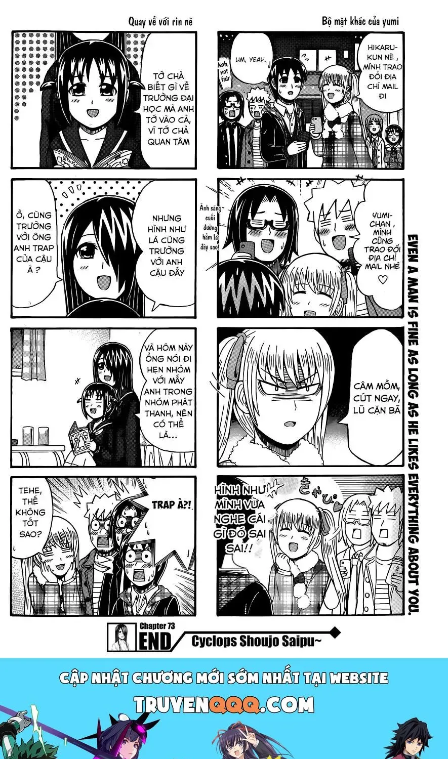 Cyclops Shoujo Saipu (Cô Em Gái Khổng Lồ) Chap 73 - Next Chap 74