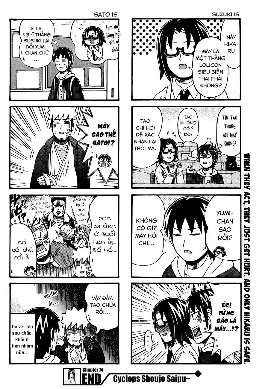 Cyclops Shoujo Saipu (Cô Em Gái Khổng Lồ) Chap 74 - Next Chap 75