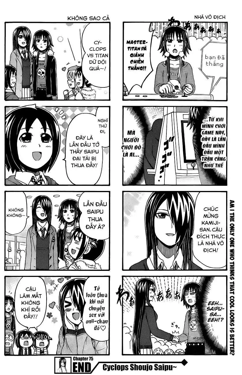 Cyclops Shoujo Saipu (Cô Em Gái Khổng Lồ) Chap 75 - Next Chap 76