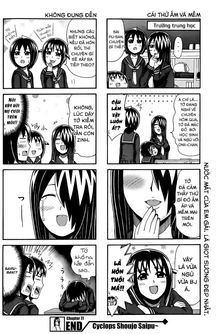 Cyclops Shoujo Saipu (Cô Em Gái Khổng Lồ) Chap 77 - Next Chap 78