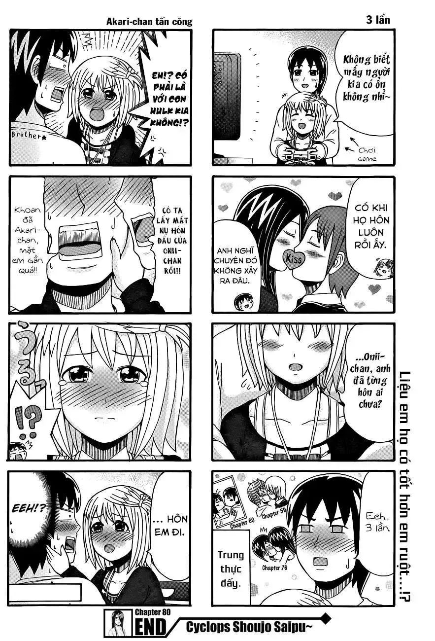 Cyclops Shoujo Saipu (Cô Em Gái Khổng Lồ) Chap 80 - Next Chap 81