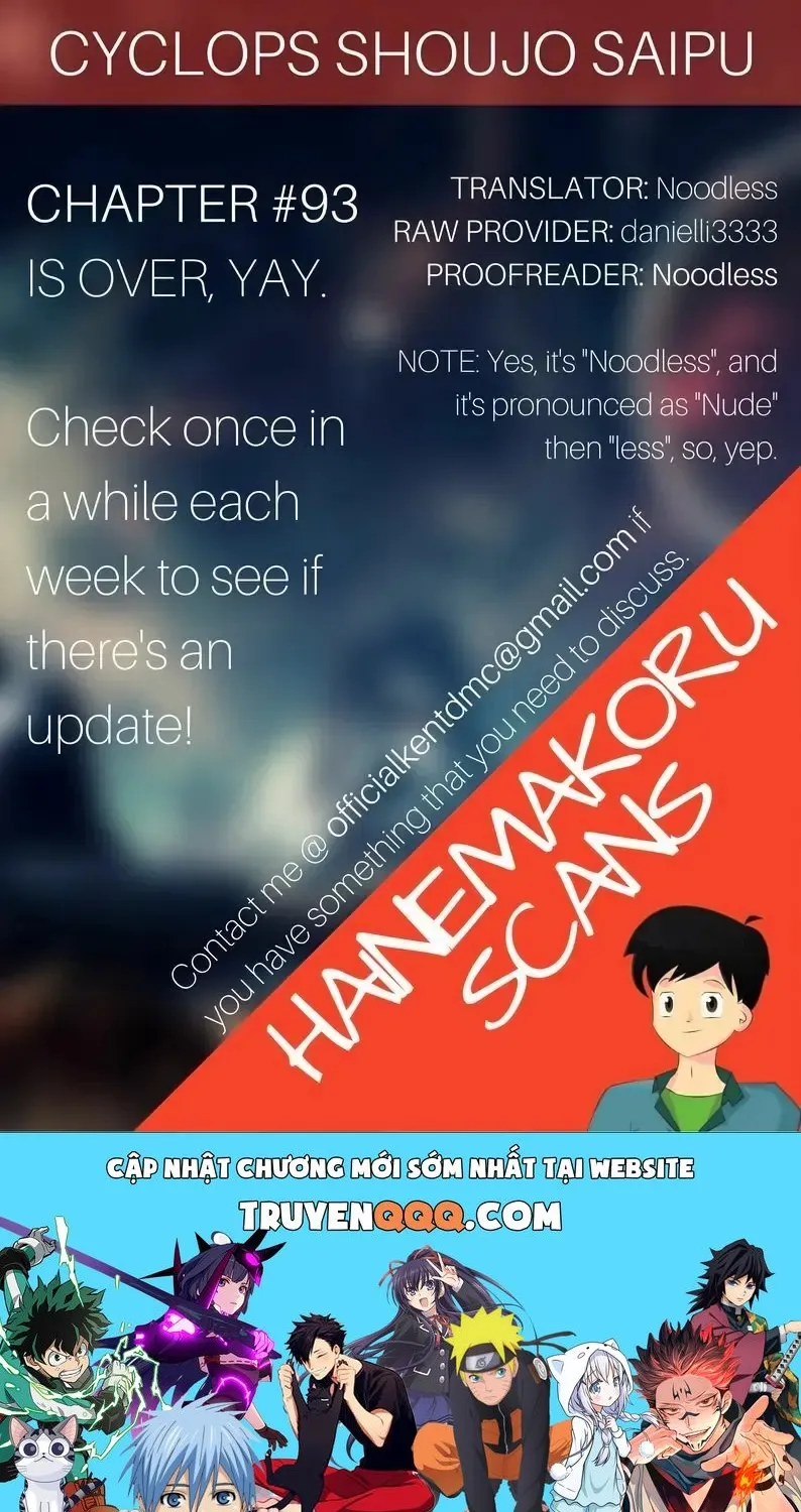 Cyclops Shoujo Saipu (Cô Em Gái Khổng Lồ) Chap 93 - Next Chap 94