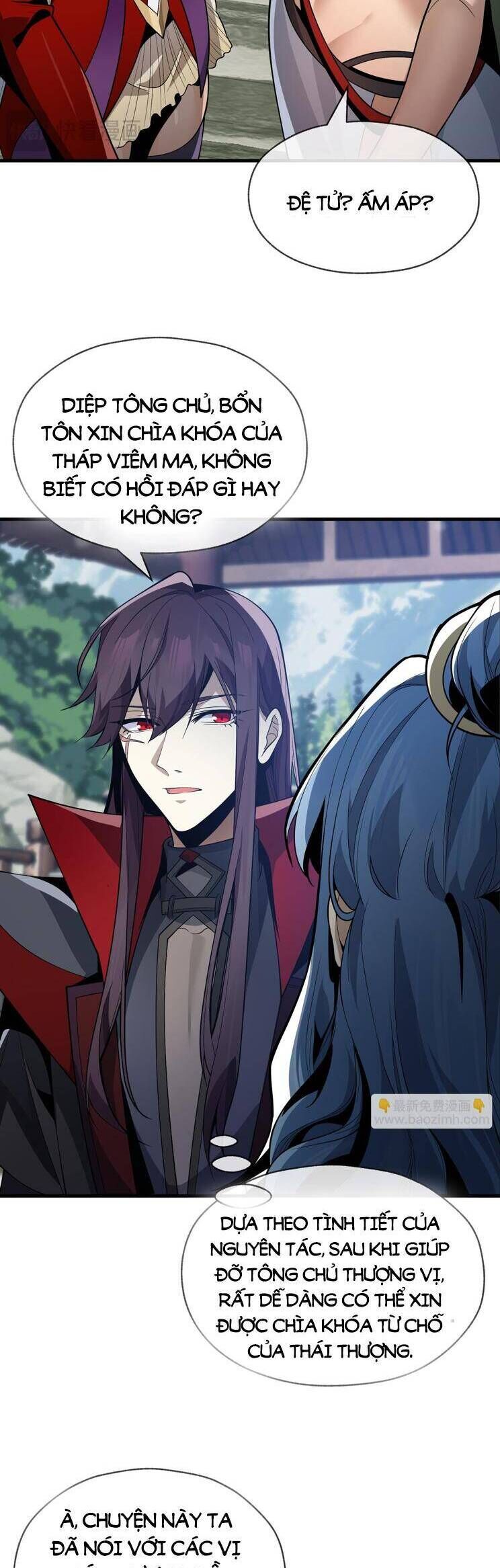 Đại Ái Ma Tôn, Nữ Đồ Đệ Đều Muốn Giết Ta Chap 35 - Next Chap 36