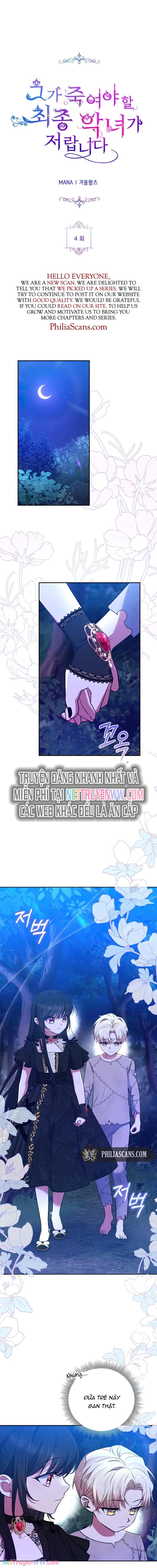 Đại Phản Diện Mà Nam Chính Phải Giết Là Tôi. Chap 4 - Next Chap 5