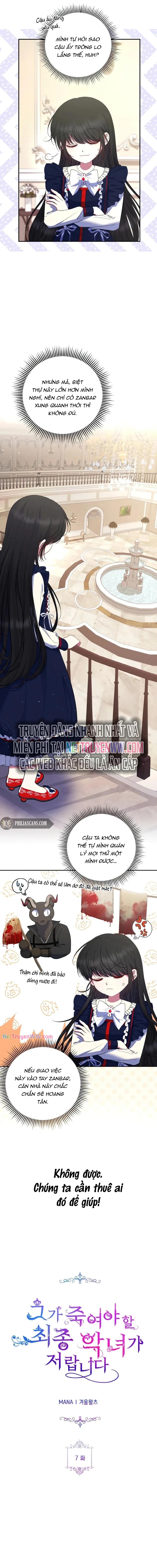 Đại Phản Diện Mà Nam Chính Phải Giết Là Tôi. Chap 7 - Next Chap 8