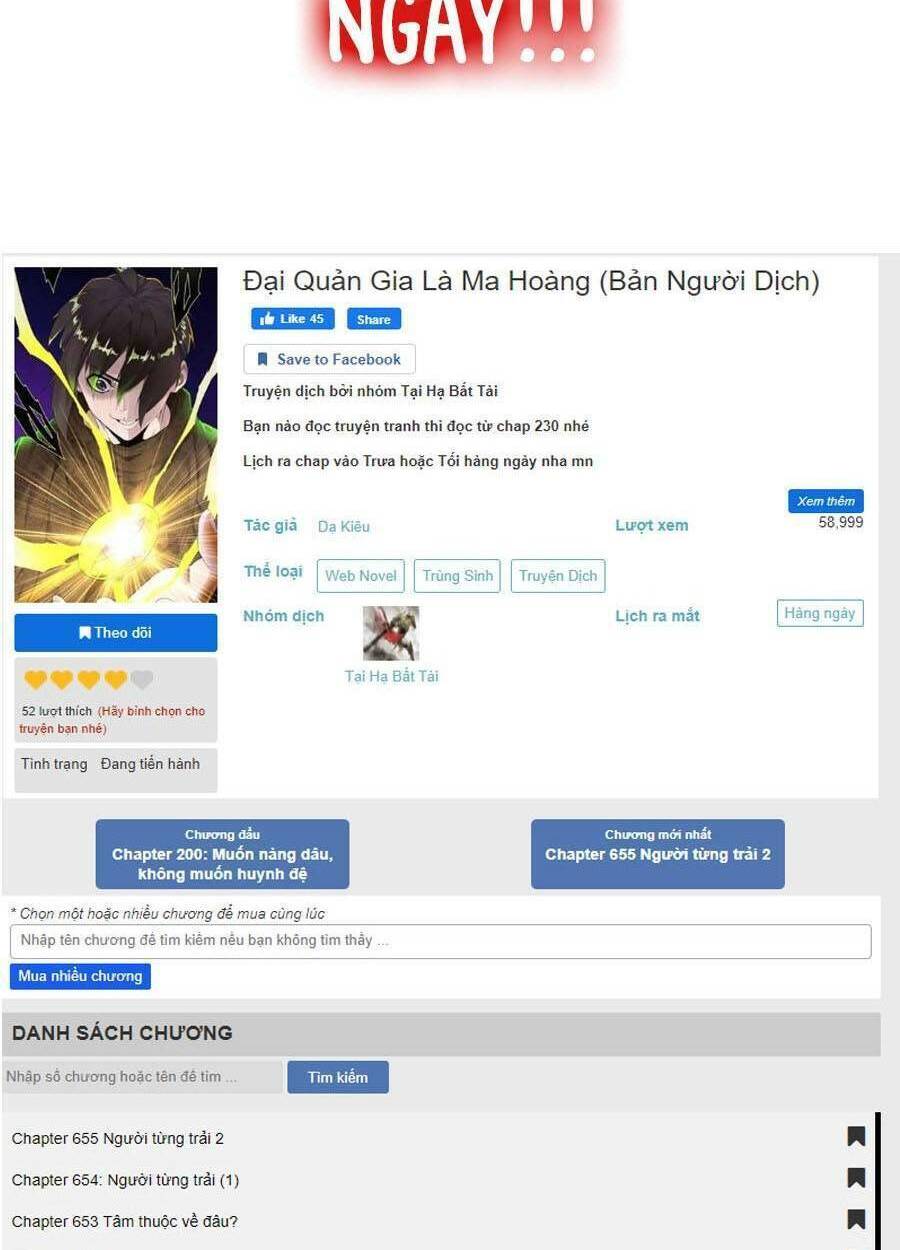 Đại Quản Gia Là Ma Hoàng Chap 280 - Next Chap 281