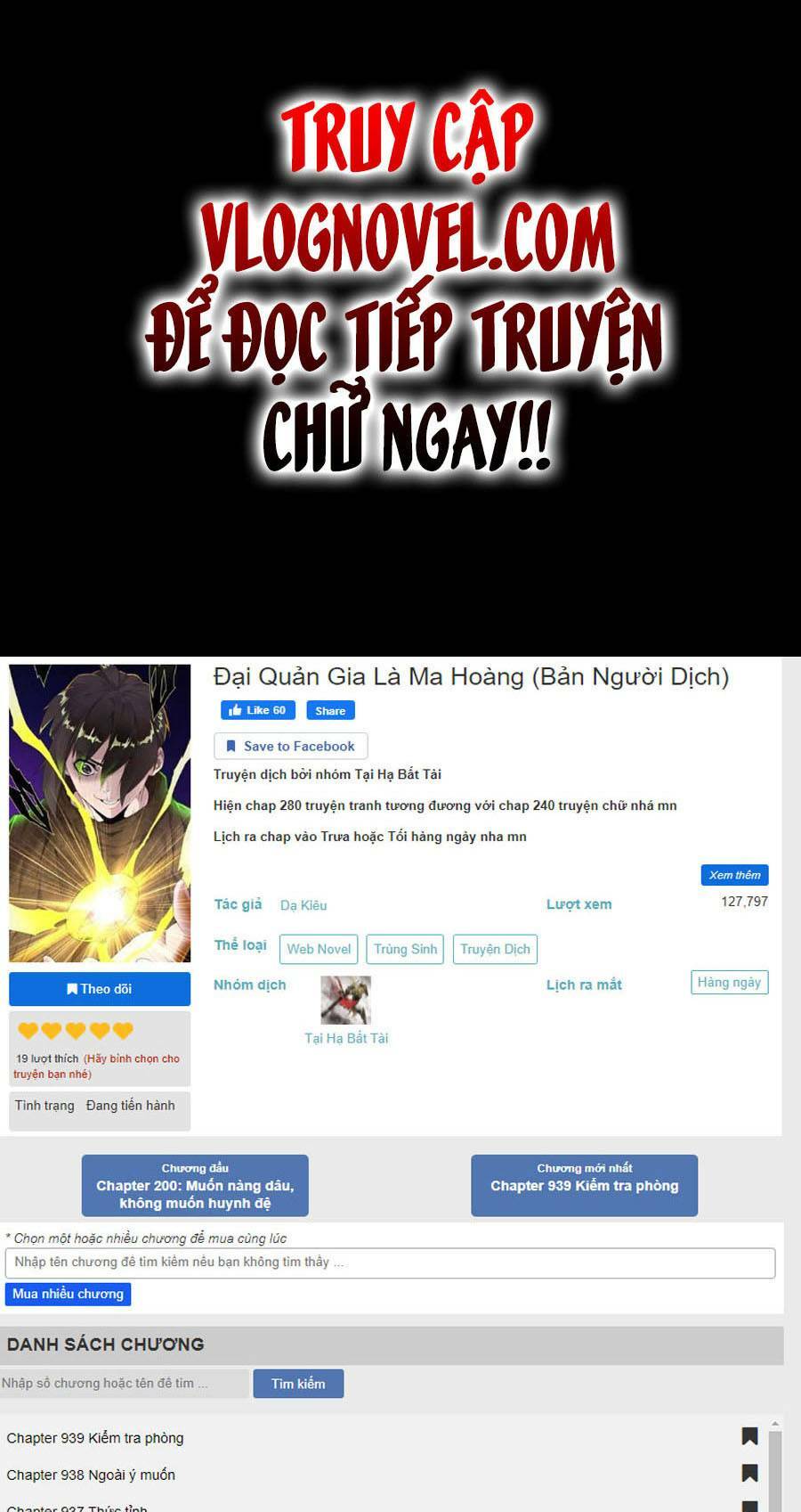 Đại Quản Gia Là Ma Hoàng Chap 288 - Next Chap 289