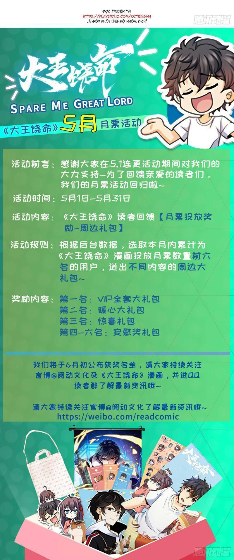 Đại Vương Tha Mạng Chap 70 - Next Chap 71