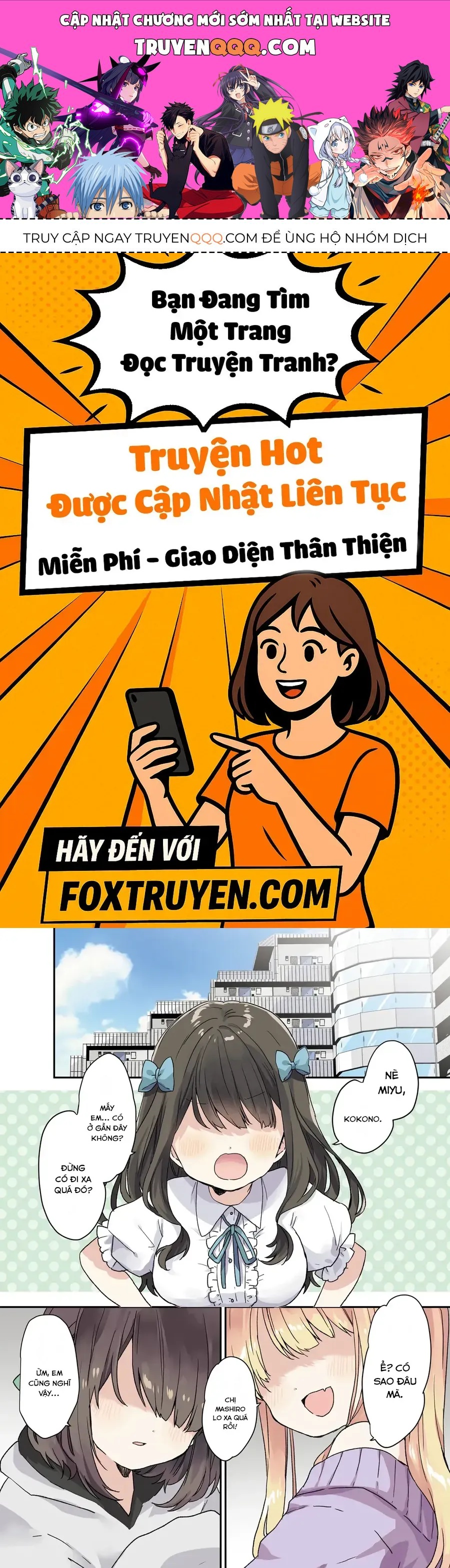 Daigaku Nyuugakuji Kara Uwasa Sareteita Bishoujo San Shimai, Ikiwakareteita Gimai Datta. Chap 1 - Next Chap 2