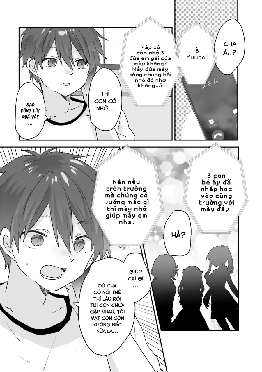 Daigaku Nyuugakuji Kara Uwasa Sareteita Bishoujo San Shimai, Ikiwakareteita Gimai Datta. Chap 1 - Next Chap 2