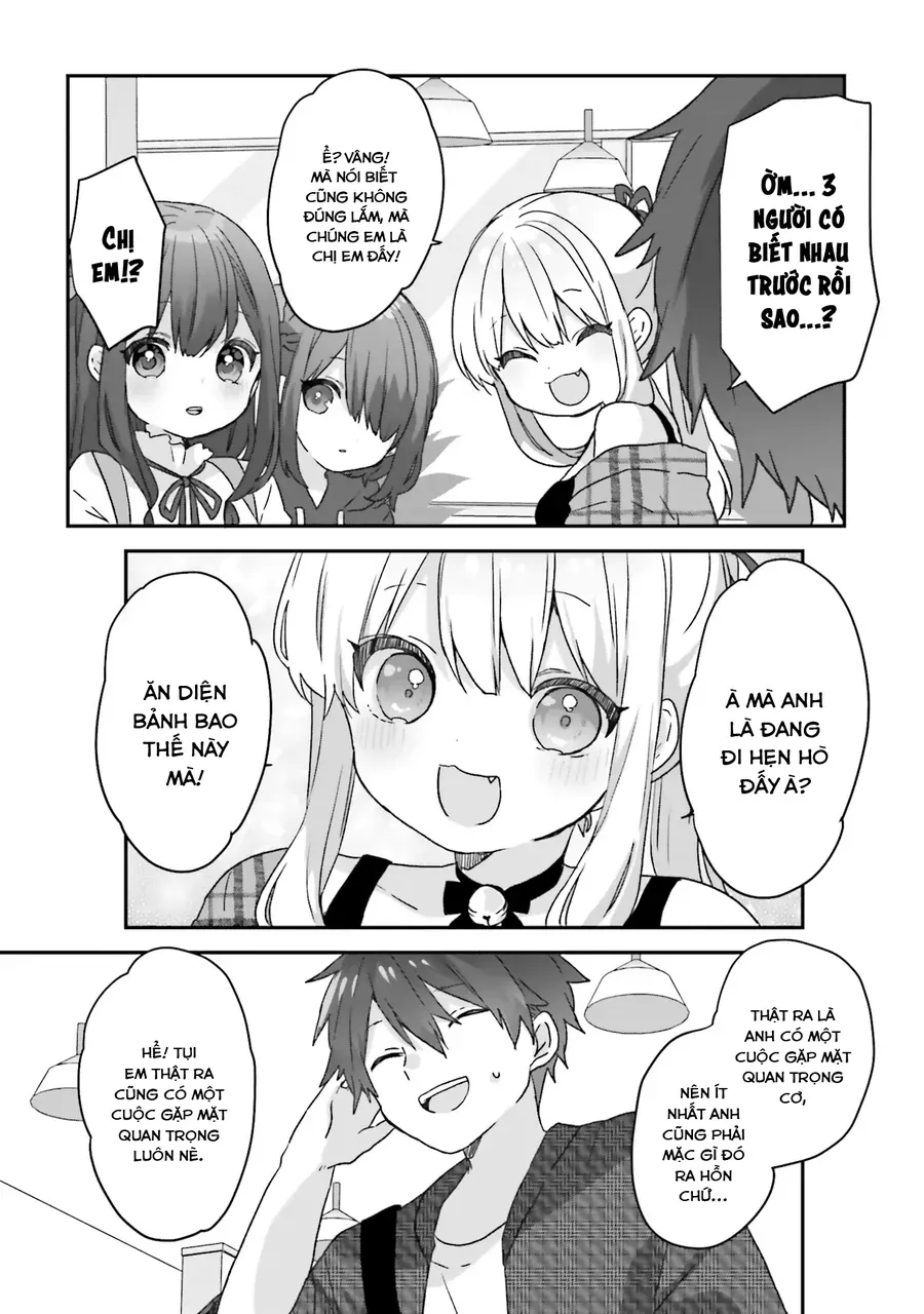 Daigaku Nyuugakuji Kara Uwasa Sareteita Bishoujo San Shimai, Ikiwakareteita Gimai Datta. Chap 1 - Next Chap 2