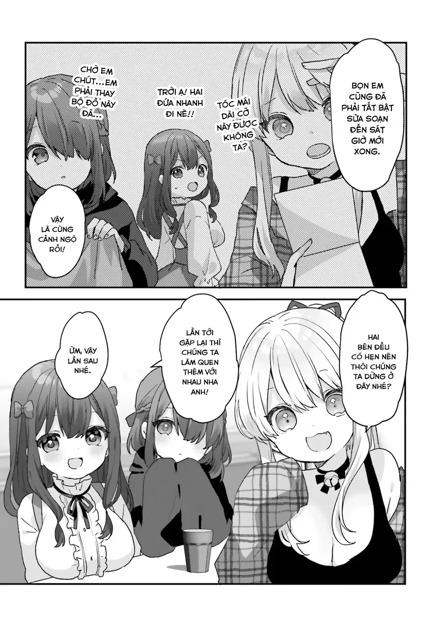 Daigaku Nyuugakuji Kara Uwasa Sareteita Bishoujo San Shimai, Ikiwakareteita Gimai Datta. Chap 1 - Next Chap 2