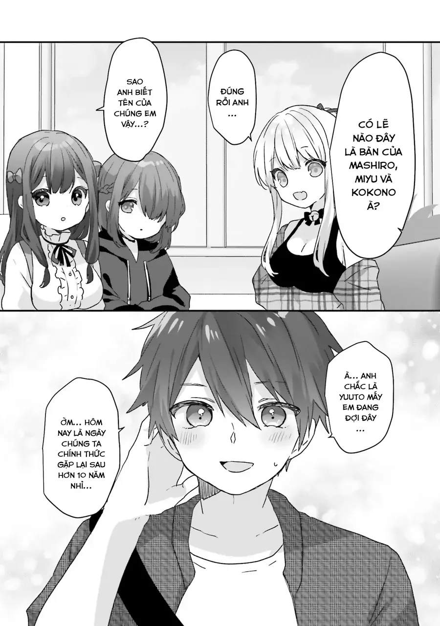 Daigaku Nyuugakuji Kara Uwasa Sareteita Bishoujo San Shimai, Ikiwakareteita Gimai Datta. Chap 1 - Next Chap 2