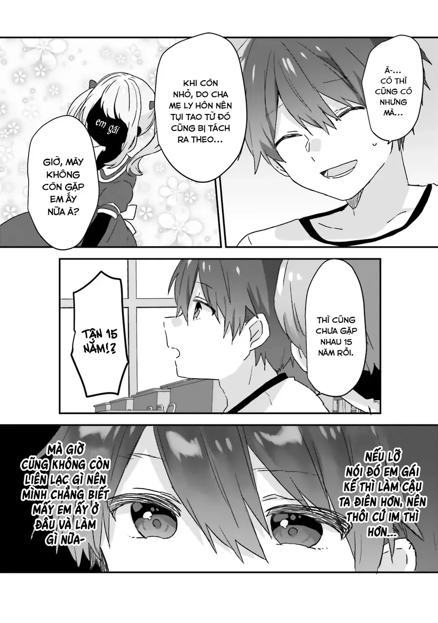 Daigaku Nyuugakuji Kara Uwasa Sareteita Bishoujo San Shimai, Ikiwakareteita Gimai Datta. Chap 1 - Next Chap 2