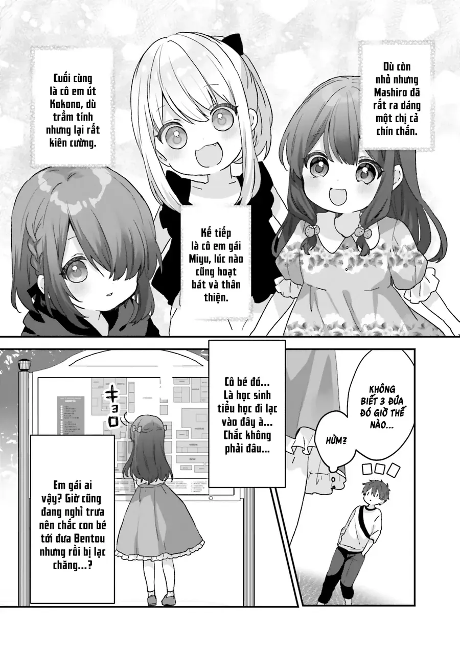 Daigaku Nyuugakuji Kara Uwasa Sareteita Bishoujo San Shimai, Ikiwakareteita Gimai Datta. Chap 1 - Next Chap 2