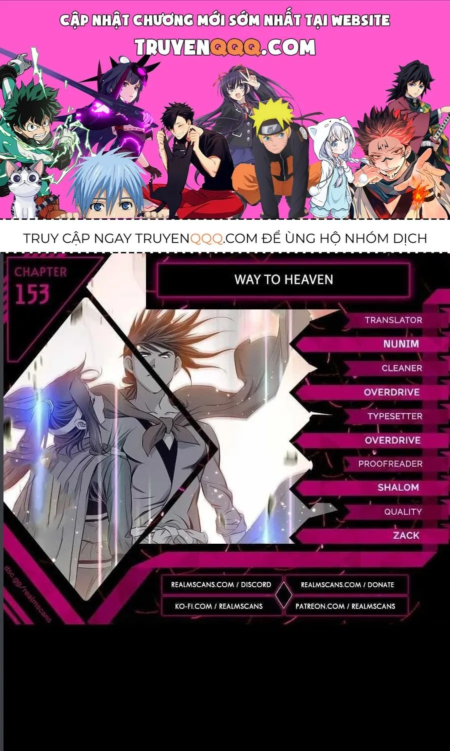 Đăng Thiên Lộ Chap 153 - Next Chap 154
