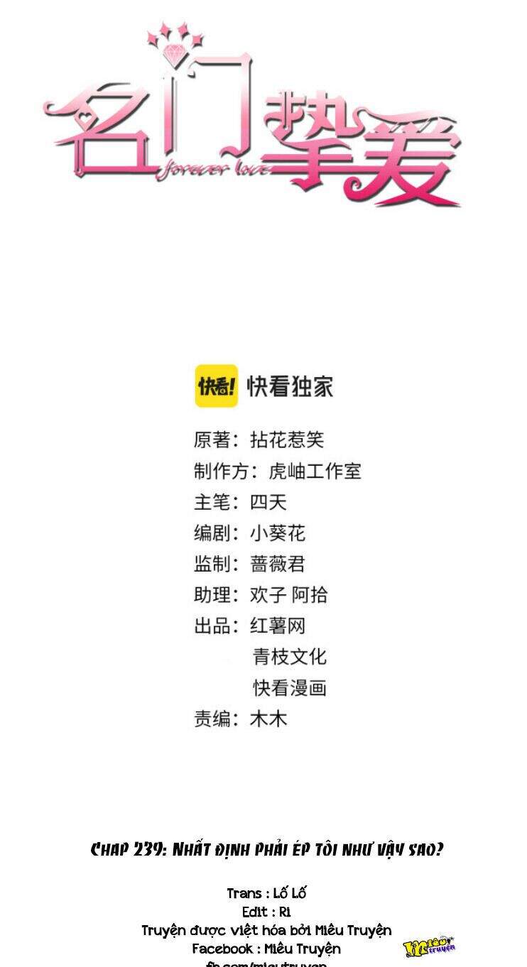 Danh Môn Chí Ái Chap 239 - Next Chap 240