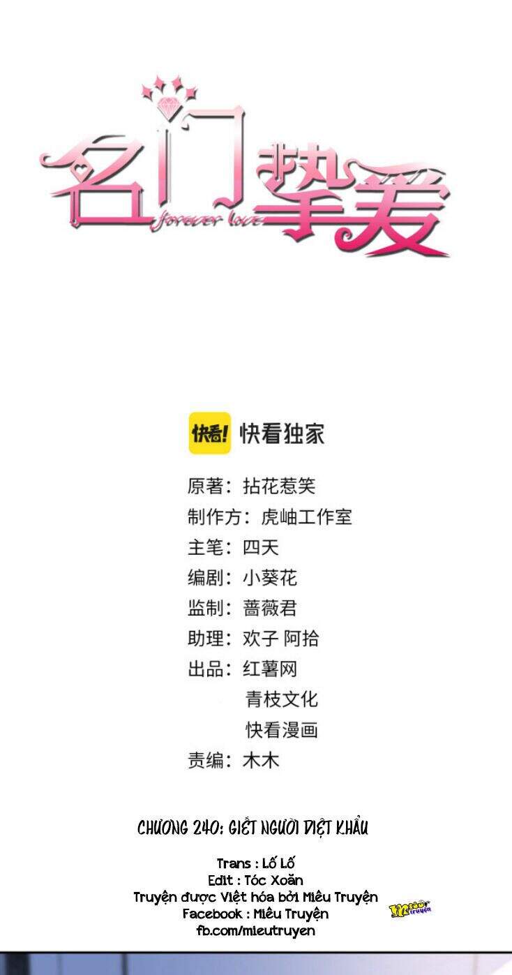 Danh Môn Chí Ái Chap 240 - Next Chap 241