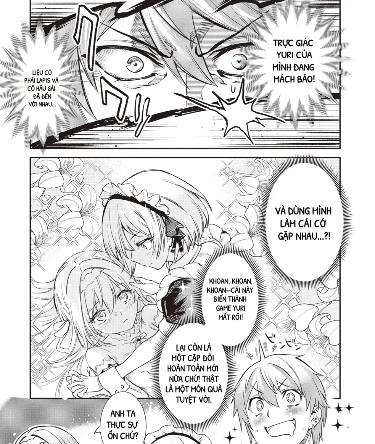 Danshi Kinsei Game Sekai De Ore Ga Yaru Beki Yuiitsu No Koto - Yuri No Aida Ni Hasamaru Otoko Toshite Tensei Shite Shimaimashita Chap 2 - Next Chap 3