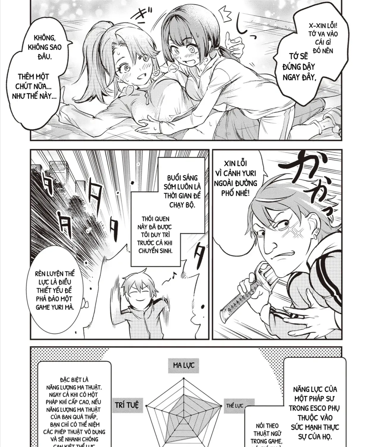 Danshi Kinsei Game Sekai De Ore Ga Yaru Beki Yuiitsu No Koto - Yuri No Aida Ni Hasamaru Otoko Toshite Tensei Shite Shimaimashita Chap 2 - Next Chap 3