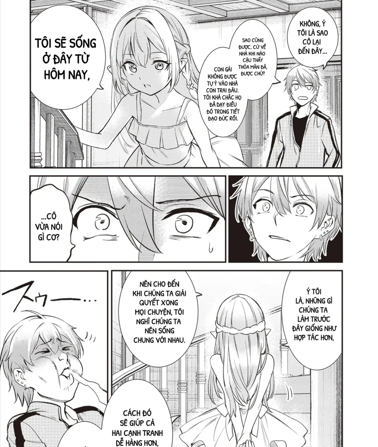 Danshi Kinsei Game Sekai De Ore Ga Yaru Beki Yuiitsu No Koto - Yuri No Aida Ni Hasamaru Otoko Toshite Tensei Shite Shimaimashita Chap 2 - Next Chap 3
