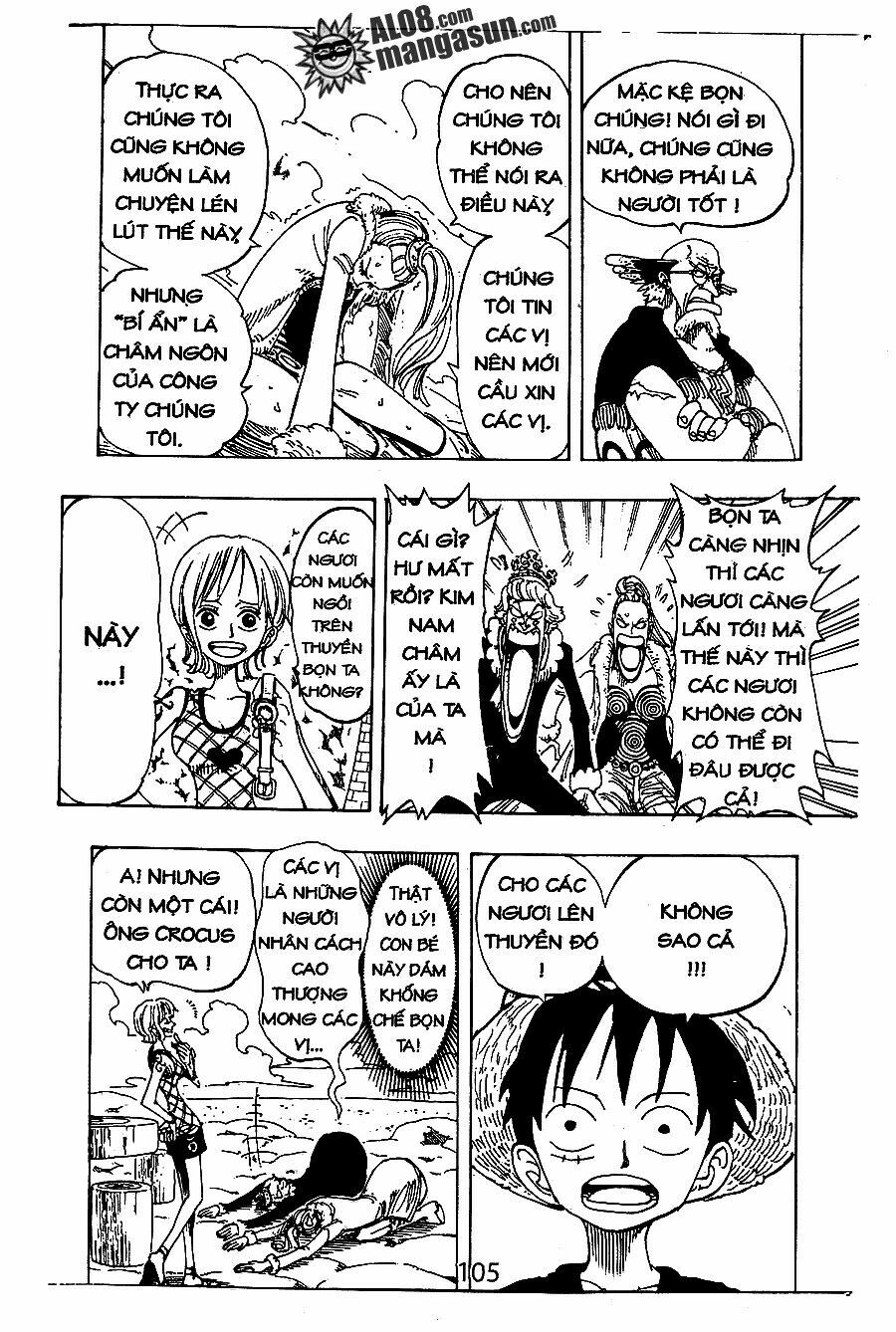 Đảo Hải Tặc Chap 105 - Next Chap 106