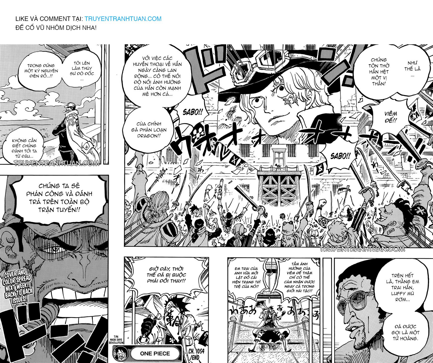 Đảo Hải Tặc Chap 1054 - Next Chap 1055