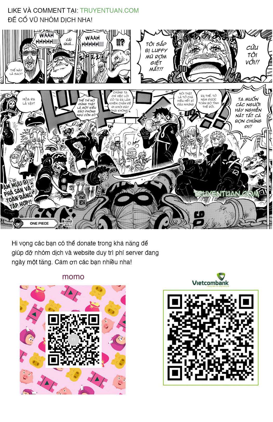 Đảo Hải Tặc Chap 1089 - Next Chap 1090