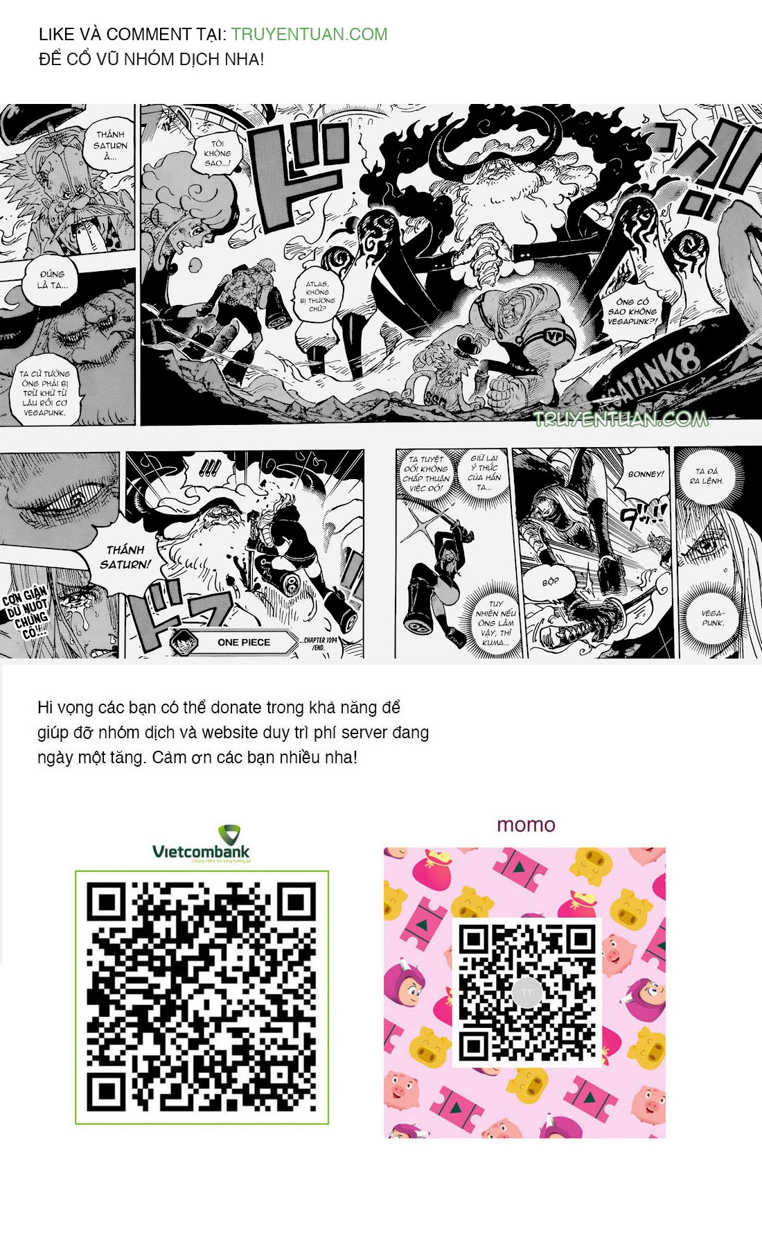 Đảo Hải Tặc Chap 1094 - Next Chap 1095