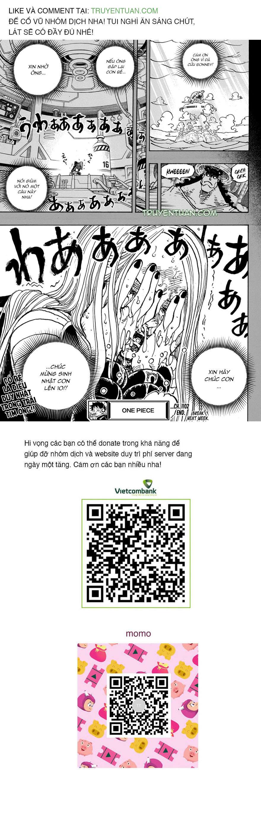 Đảo Hải Tặc Chap 1102 - Next Chap 1103