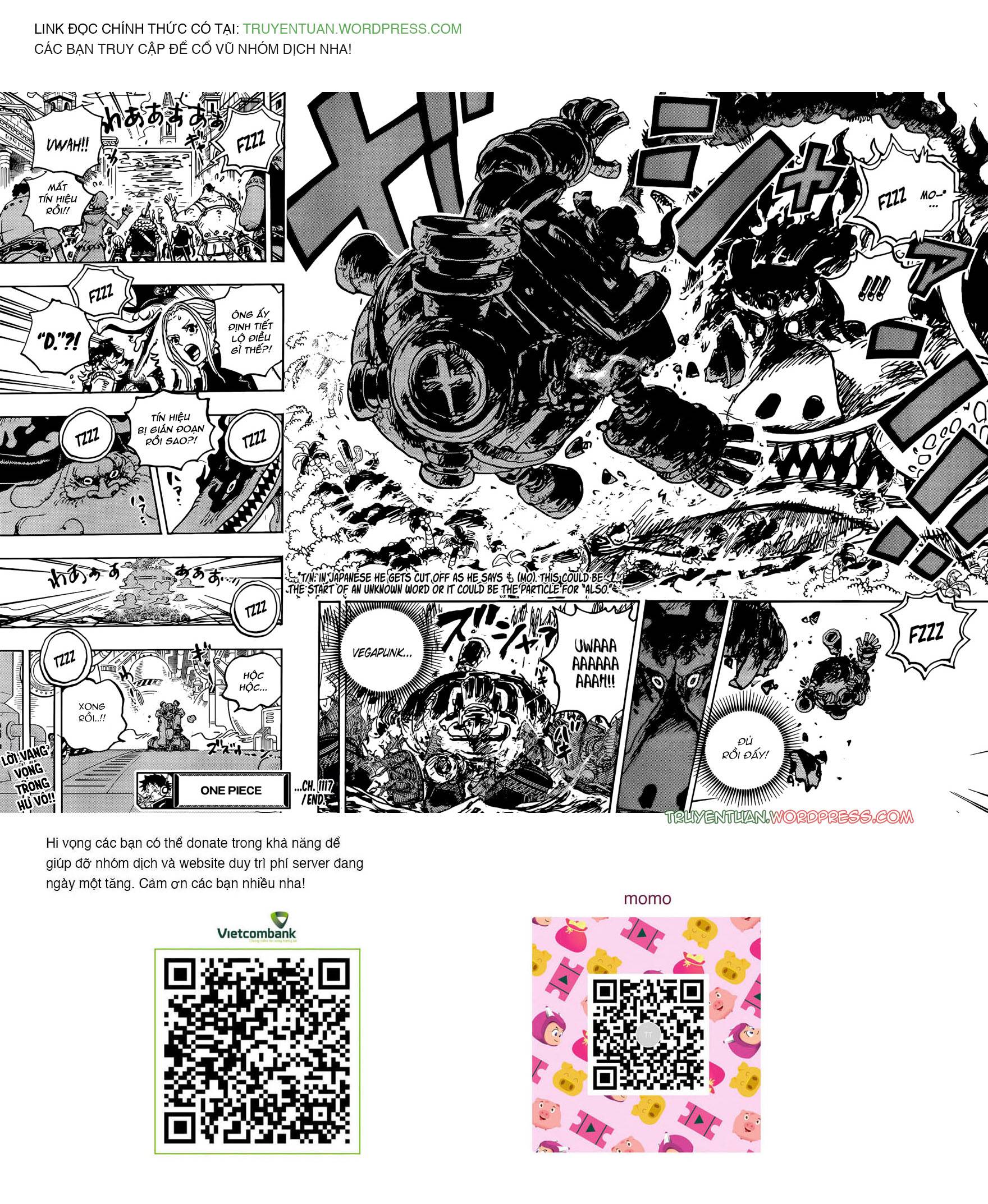 Đảo Hải Tặc Chap 1117 - Next Chap 1118