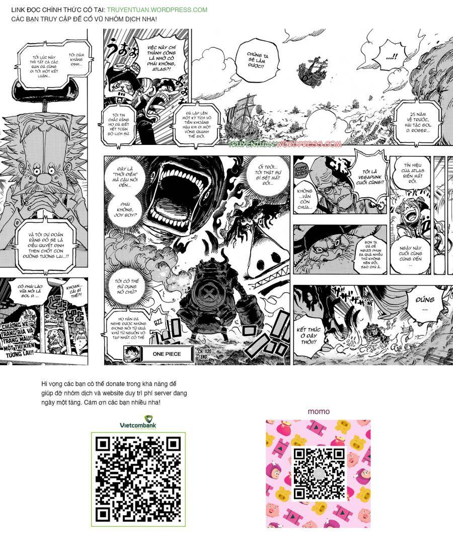 Đảo Hải Tặc Chap 1120 - Next Chap 1121