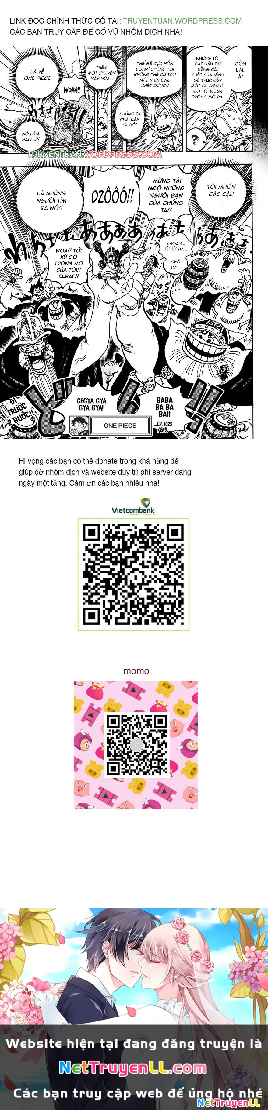 Đảo Hải Tặc Chap 1123 - Next Chap 1124