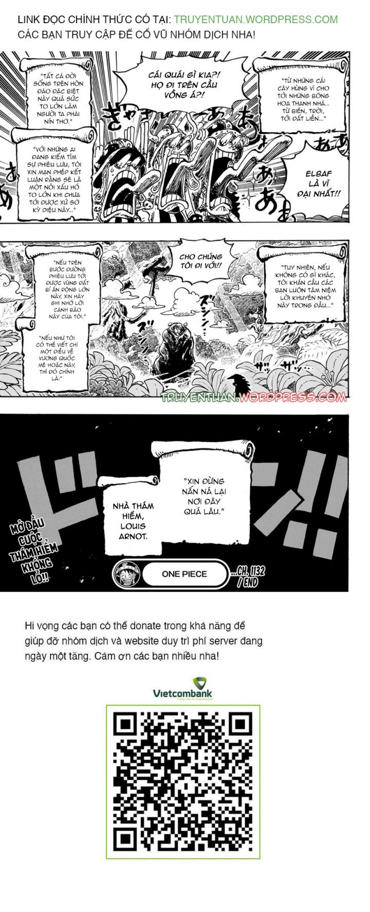 Đảo Hải Tặc Chap 1132 - Next Chap 1133