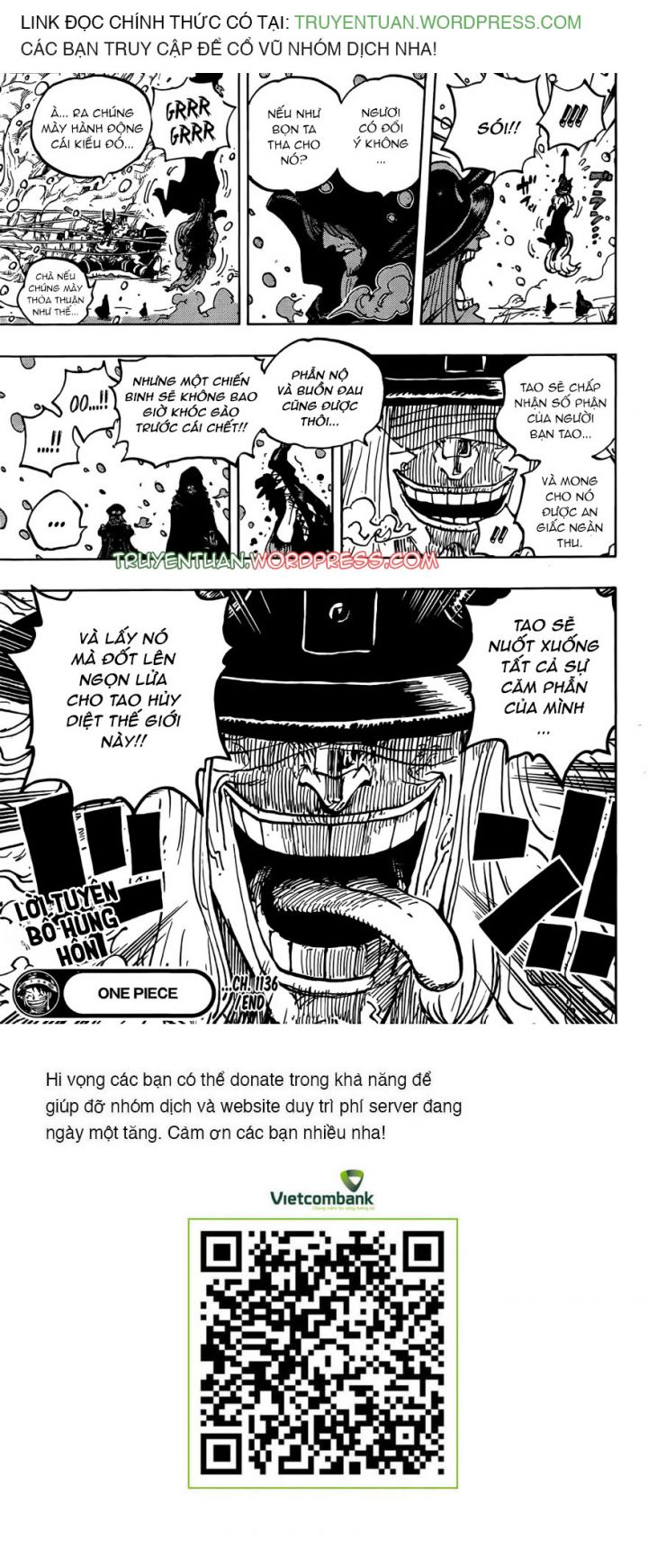 Đảo Hải Tặc Chap 1136 - Next Chap 1137