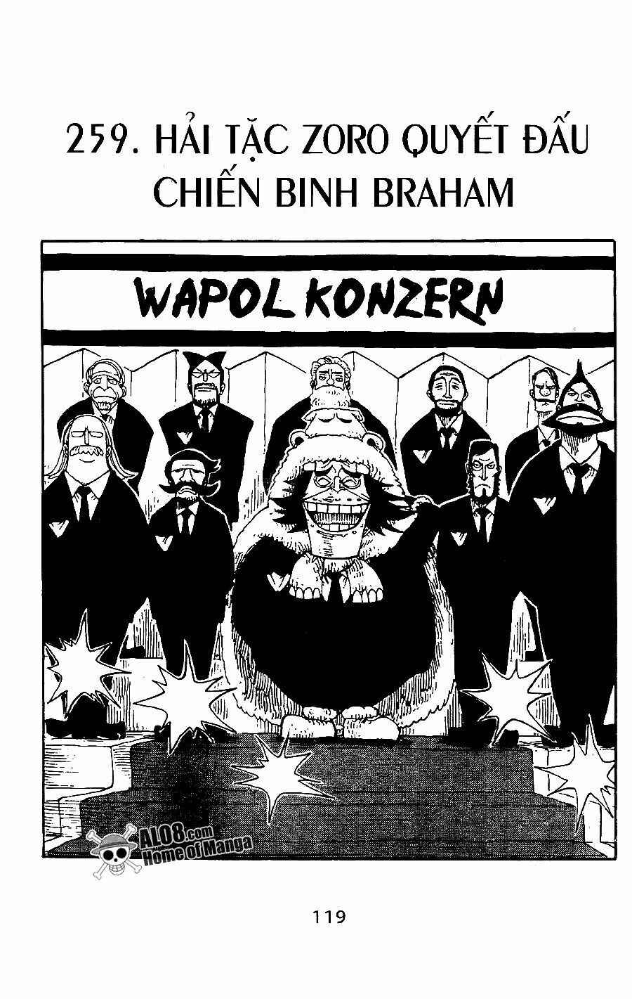 Đảo Hải Tặc Chap 259 - Next Chap 260