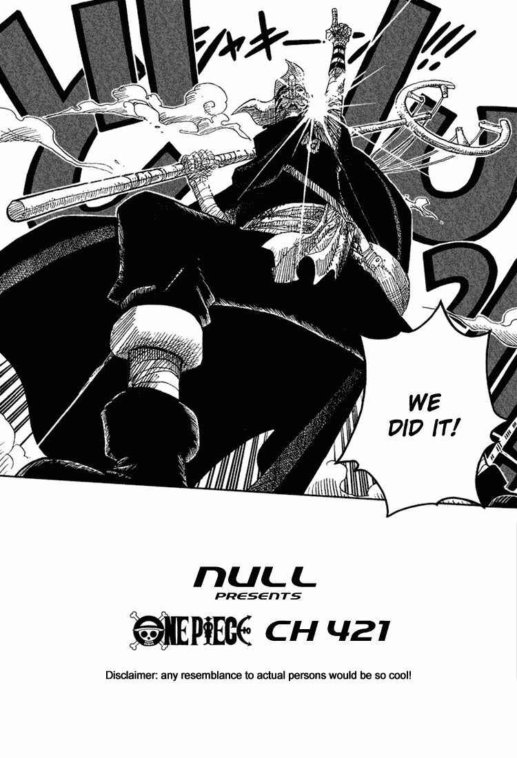 Đảo Hải Tặc Chap 421 - Next Chap 422