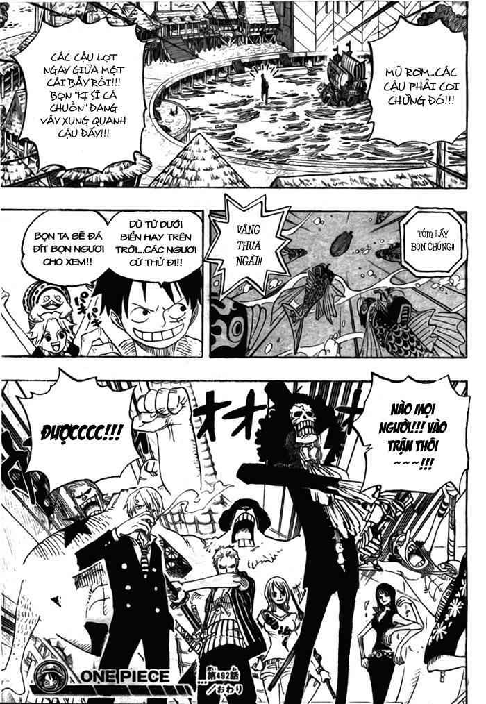 Đảo Hải Tặc Chap 492 - Next Chap 493