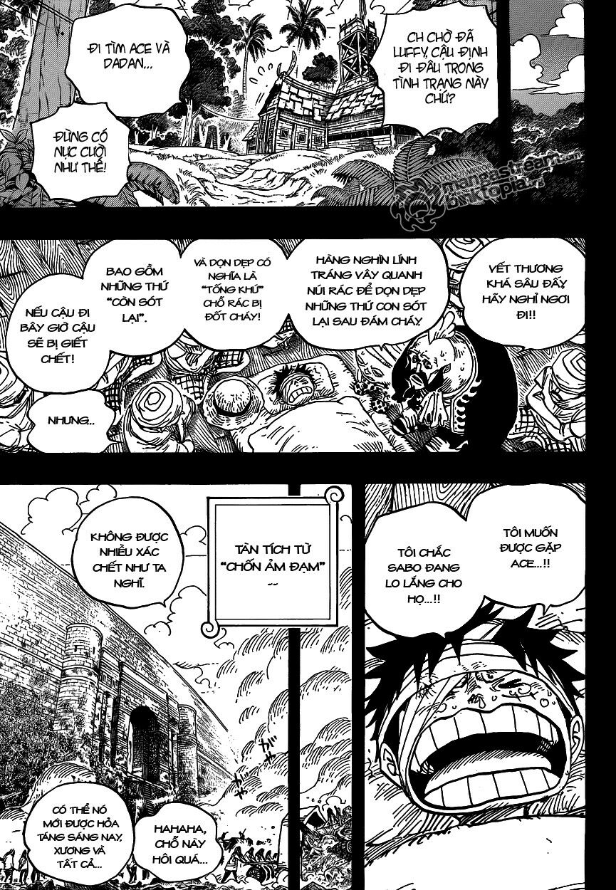 Đảo Hải Tặc Chap 587 - Next Chap 588