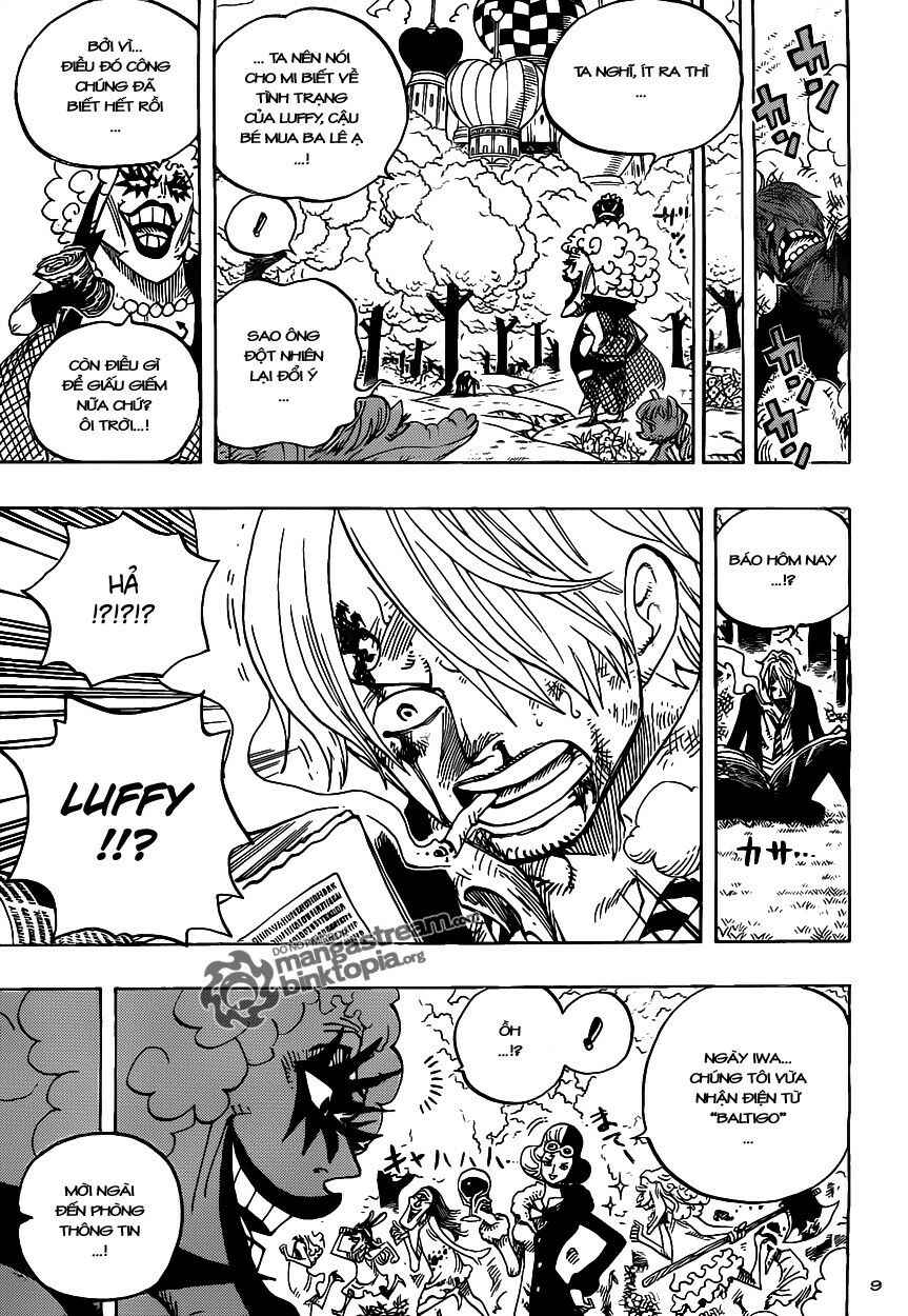 Đảo Hải Tặc Chap 593 - Next Chap 594